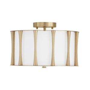 C244631MA Bodie Semi Flush Mount Ceiling Light - Matte Brass