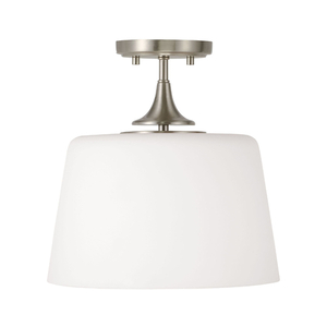 C248911BN Presley Semi Flush Mount Ceiling Light - Brushed Nickel