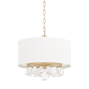 C319741CG675 Milan Drum Pendant Pendant Light - Capital Gold