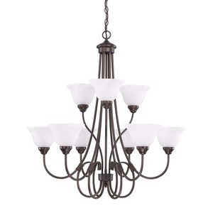 C3229BZ220 HomePlace Mid Sized Chandelier Chandelier - Bronze