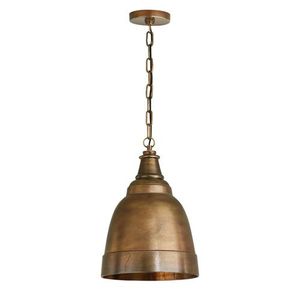 C330310XB Sedona Down Light Pendant Light - Oxidized Brass