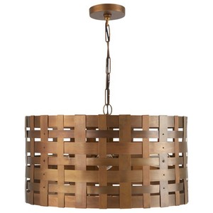 C330441PA Drum Pendant Pendant Light - Patinaed Brass