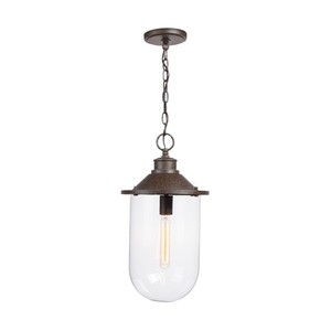 C330811MI Pawley Down Light Pendant Light - Mineral Brown