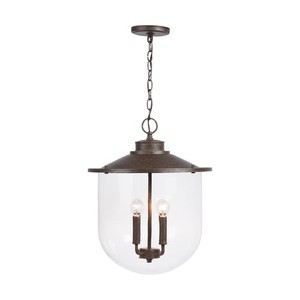 C330841MI Pawley Entrance / Foyer Pendant Light - Mineral Brown