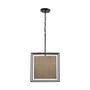 C330911AB Paxton Down Light Pendant Light - Aged Brass / Black