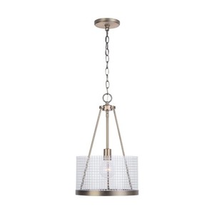 C331111AD Drew Down Light Pendant Light - Aged Brass