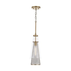 C332311AD Abbott Mini-Pendant Pendant Light - Aged Brass