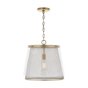 C332312AD Abbott Down Light Pendant Light - Aged Brass