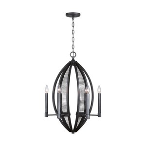 C333661MG Hera Entrance / Foyer Pendant Light - Midnight Grey