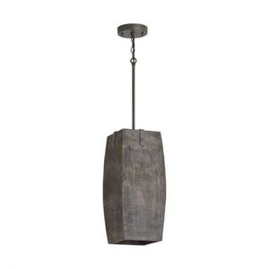 C335814CI Independent Down Light Pendant Light - Carbon Grey / Iron Silk