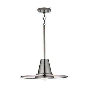 C338011BC Independent Down Light Pendant Light - Black Chrome