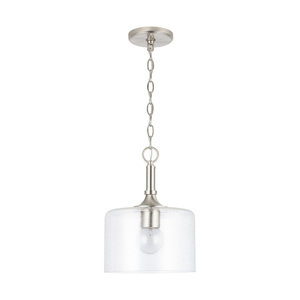 C339311BN Carter Down Light Pendant Light - Brushed Nickel