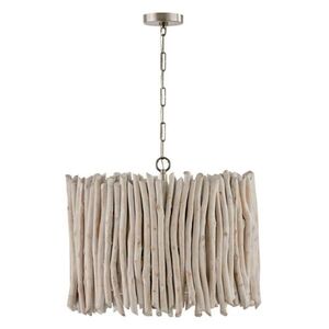 C340241PP Drum Pendant Pendant Light - Brushed Pewter