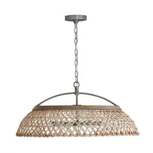 C340862GK Independent Down Light Pendant Light - Grey Wash / Antique Nickel