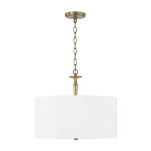 C342631AD Abbie Down Light Pendant Light - Aged Brass