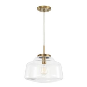 C342711AD Dillon Down Light Pendant Light - Aged Brass