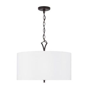 C342841OB Jaymes Drum Pendant Pendant Light - Old Bronze