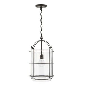 C342911MB Harmon Entrance / Foyer Pendant Light - Matte Black