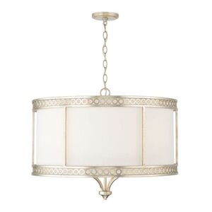 C343141WG Isabella Drum Pendant Pendant Light - Winter Gold