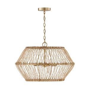 C344142MA Wren Multi Light Pendant Light - Matte Brass