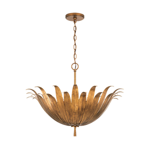 C349541AG Eden Up Light Pendant Light - Antique Gold