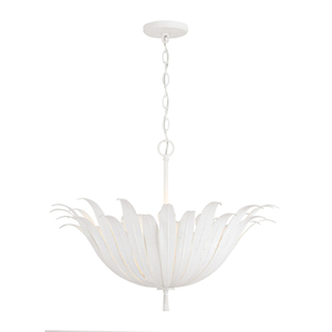 C349541XW Eden Up Light Pendant Light - Textured White