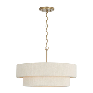 C349841MA Delaney Multi Light Pendant Light - Matte Brass