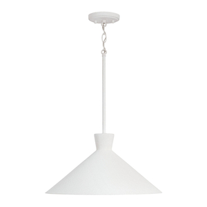 C350312XW Paloma Down Light Pendant Light - Textured White