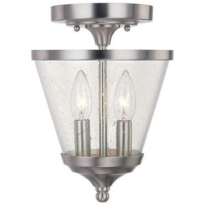 C4032BN236 Stanton Semi Flush Mount Ceiling Light - Brushed Nickel