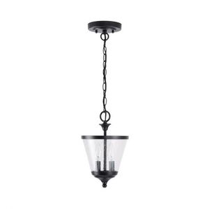 C4032MB236 Stanton Semi Flush Mount Ceiling Light - Matte Black