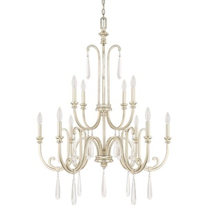 C413601WG Cambridge Mid Sized Chandelier Chandelier - Winter Gold