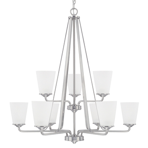 C414191BN331 Braylon Mid Sized Chandelier Chandelier - Brushed Nickel