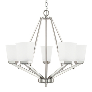 C414451PN334 Baxley Mid Sized Chandelier Chandelier - Polished Nickel