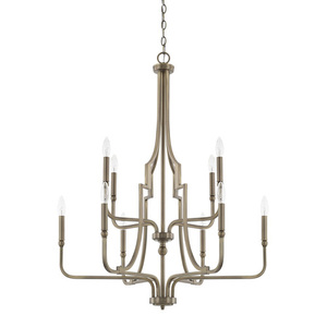 C419391AD Dawson Mid Sized Chandelier Chandelier - Aged Brass