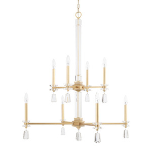 C419781CG Milan Mid Sized Chandelier Chandelier - Capital Gold