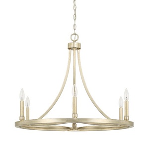 C421261WG Mercer Mid Sized Chandelier Chandelier - Winter Gold