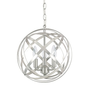 C4233BN Axis Entrance / Foyer Pendant Light - Brushed Nickel