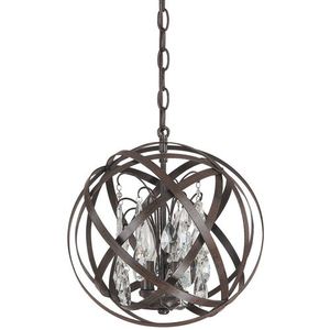 C4233RSCR Axis Entrance / Foyer Pendant Light - Russet