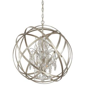 C4234WGCR Axis Entrance / Foyer Pendant Light - Winter Gold