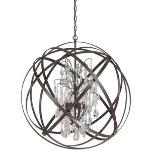 C4236RSCR Axis Entrance / Foyer Pendant Light - Russet