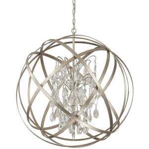 C4236WGCR Axis Entrance / Foyer Pendant Light - Winter Gold