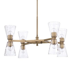 C427581AD456 Lyra Linear Pendant Pendant Light - Aged Brass