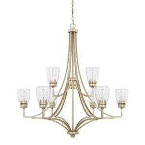 C429091WG453 Newbury Large Foyer Chandelier Chandelier - Winter Gold