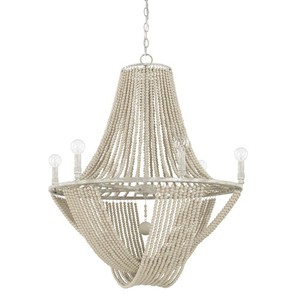 C429561MS Kayla Mid Sized Chandelier Chandelier - Mystic Sand