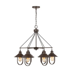 C430861MI Pawley Mid Sized Chandelier Chandelier - Mineral Brown