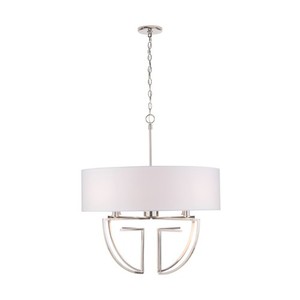 C431041PN686 Mid Sized Chandelier Chandelier - Polished Nickel C431041PN686 Mid Sized Chandelier Chandelier - Polished Nickel