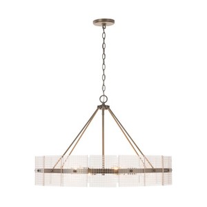 C431161AD Drew Linear Pendant Pendant Light - Aged Brass