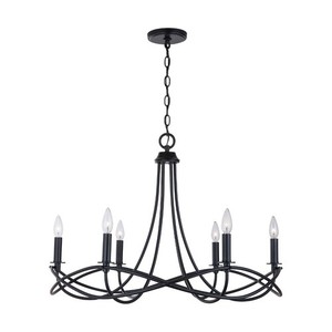 C431661MB Sonnet Mid Sized Chandelier Chandelier - Matte Black