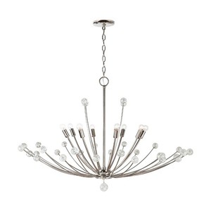 C431781PN Audra Large Foyer Chandelier Chandelier - Polished Nickel