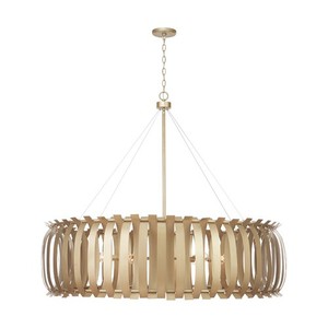 C432701AP Cayden Linear Pendant Pendant Light - Aged Brass Painted